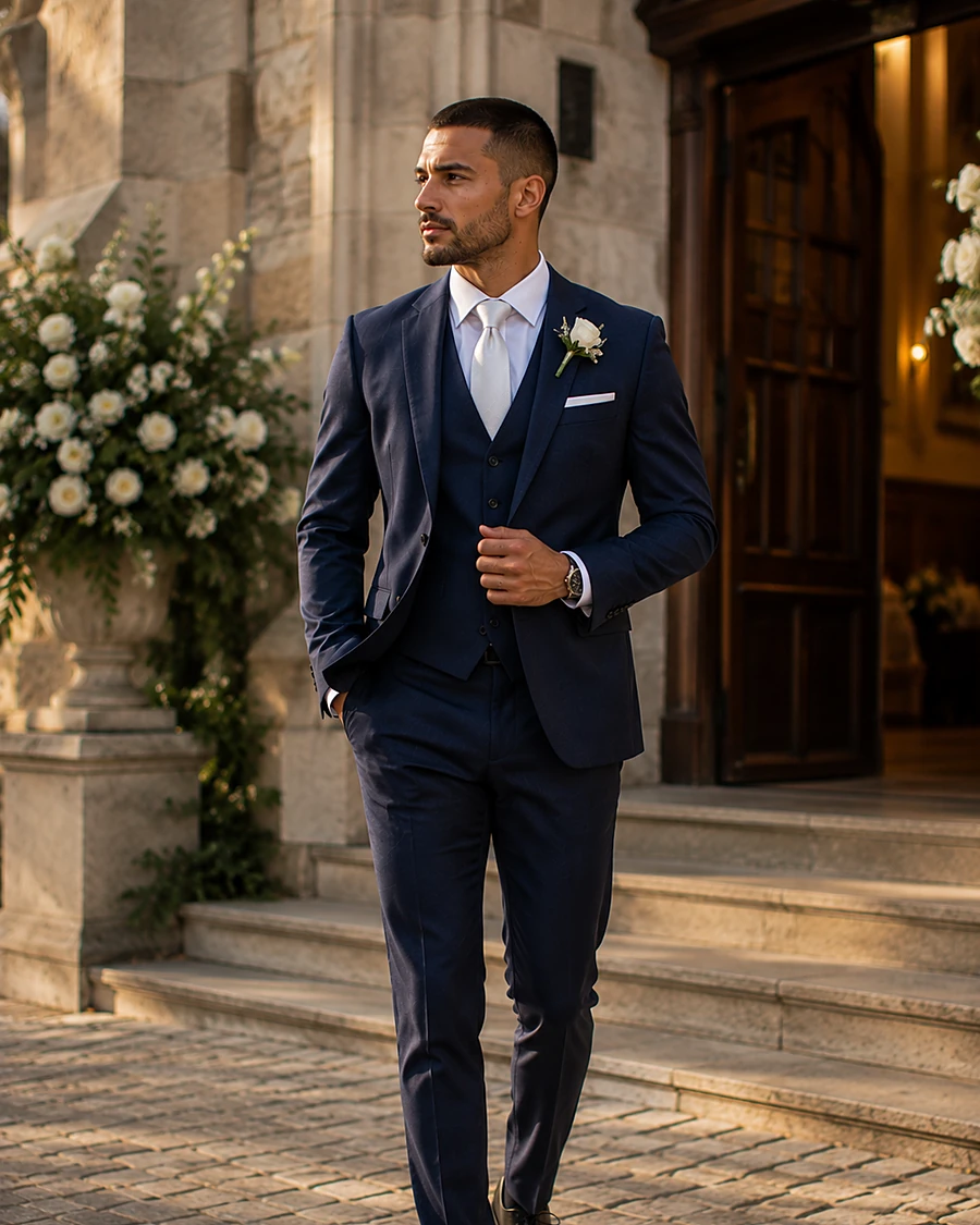 Tendências de moda masculina para eventos sociais